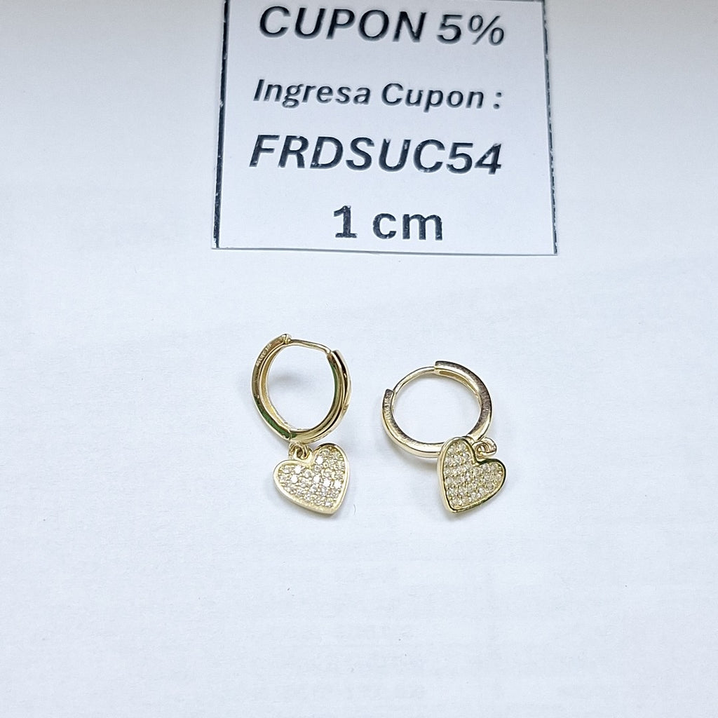 HUGGIES ORO 14K 2.3 (NUEVO)