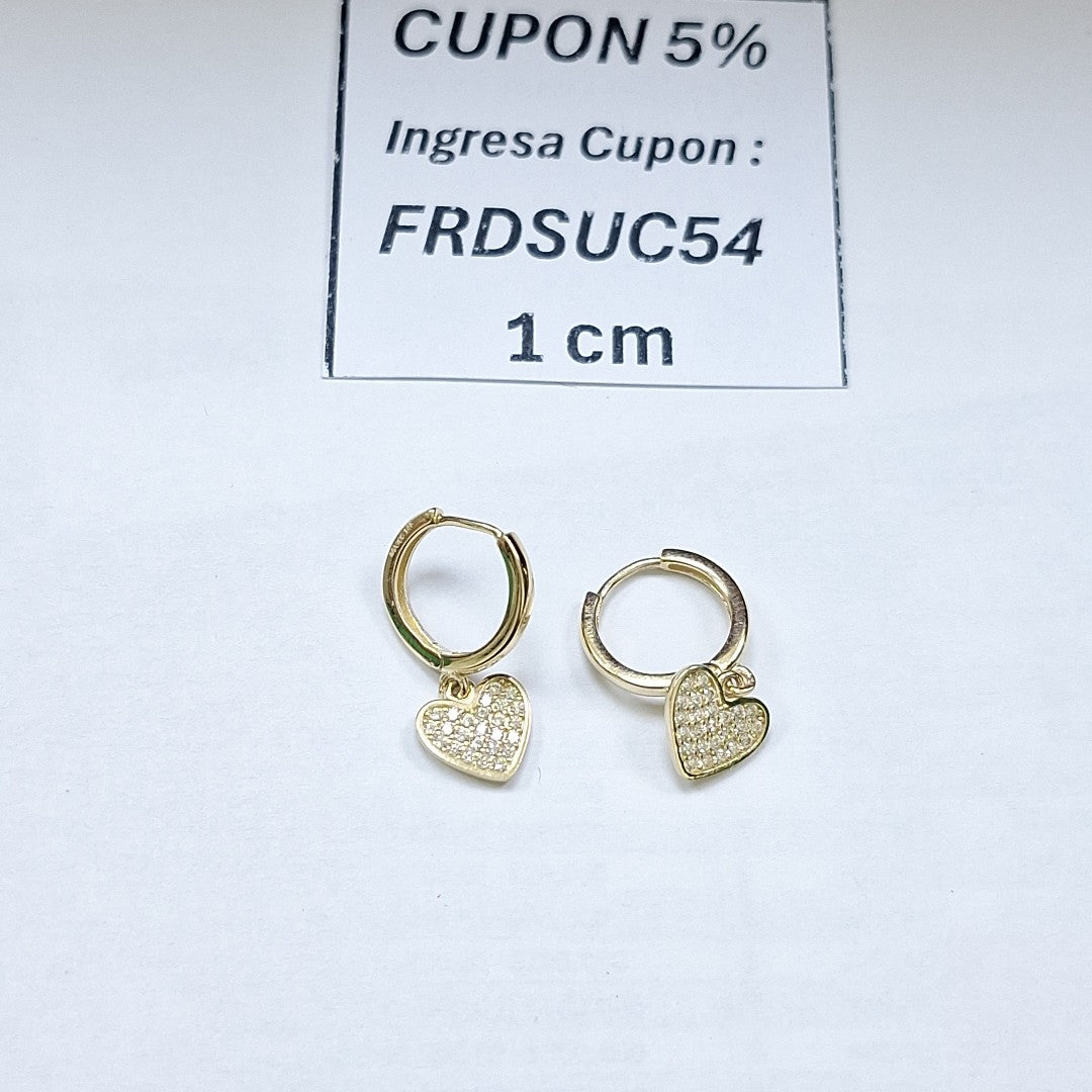 HUGGIES ORO 14K 2.3 (NUEVO)