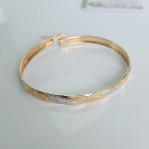 PULSERA RIGIDA ORO 14 K 5.3 GRMS (SEMINUEVO)