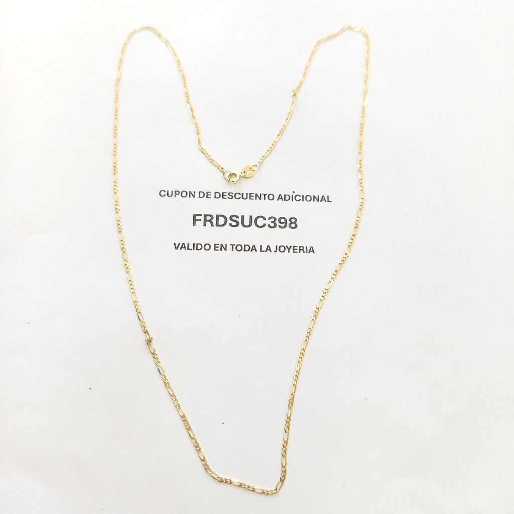 CADENAS CARTIER 3 1 AMARILLA ORO 14K 2.2 (NUEVO)