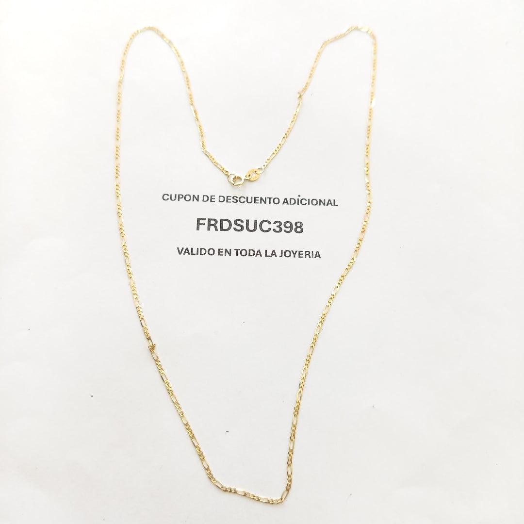 CADENAS CARTIER 3 1 AMARILLA ORO 14K 2.2 (NUEVO)