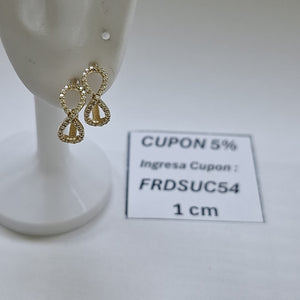 HUGGIES ORO 14K 2.1 (NUEVO)