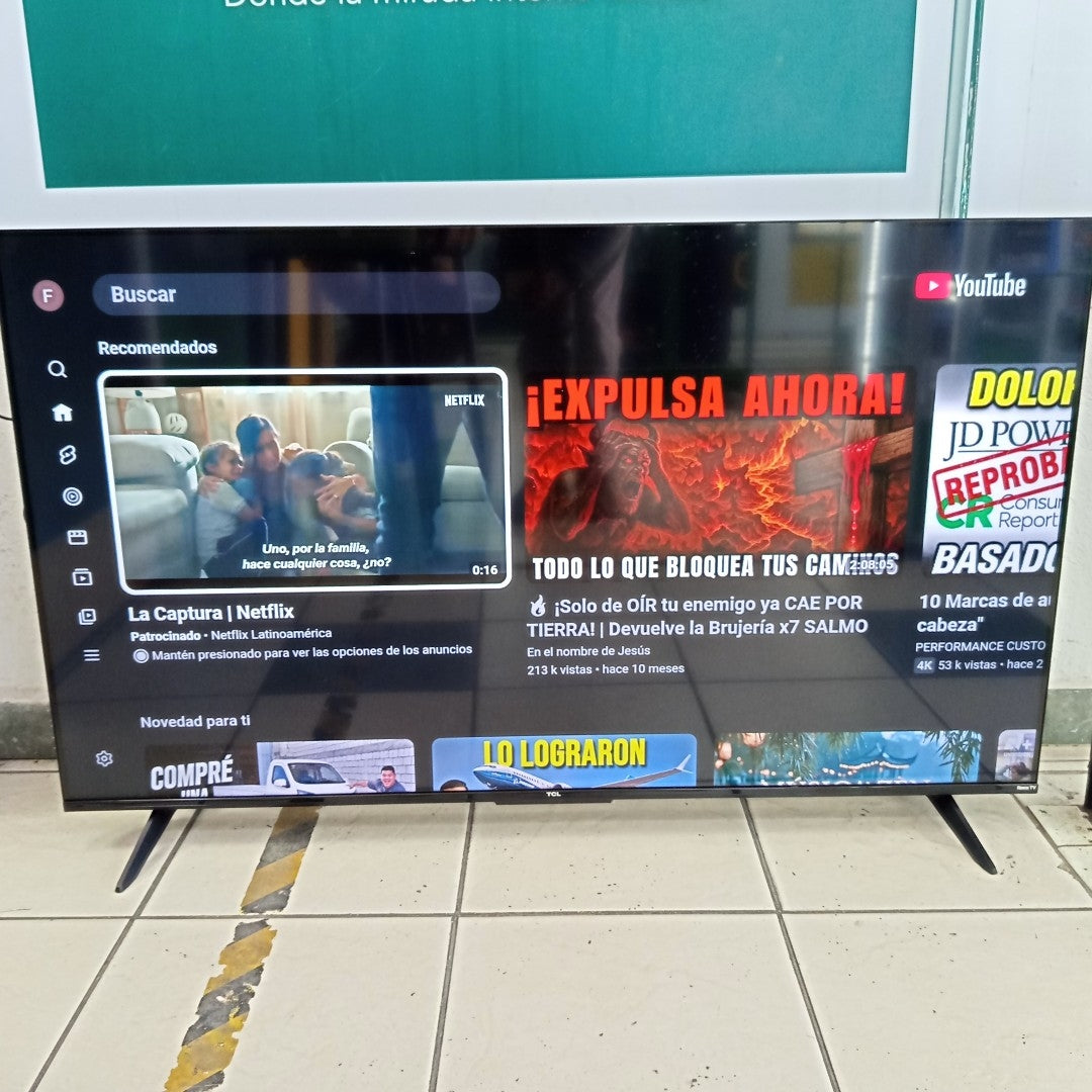 PANTALLA TCL 50Q51K (2024) 50" QLED 4K (SEMINUEVO)