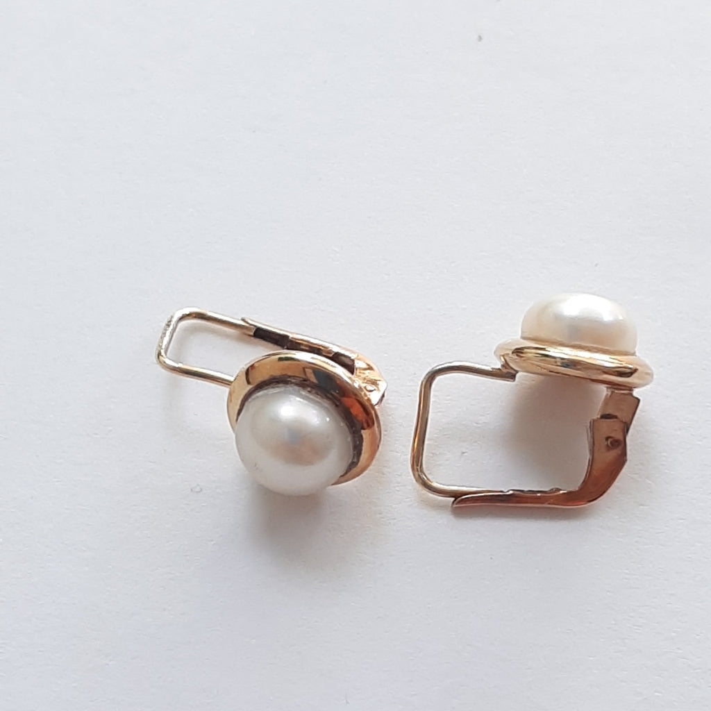 ARETES PAR ORO 10 K 2.2 GRMS (SEMINUEVO)