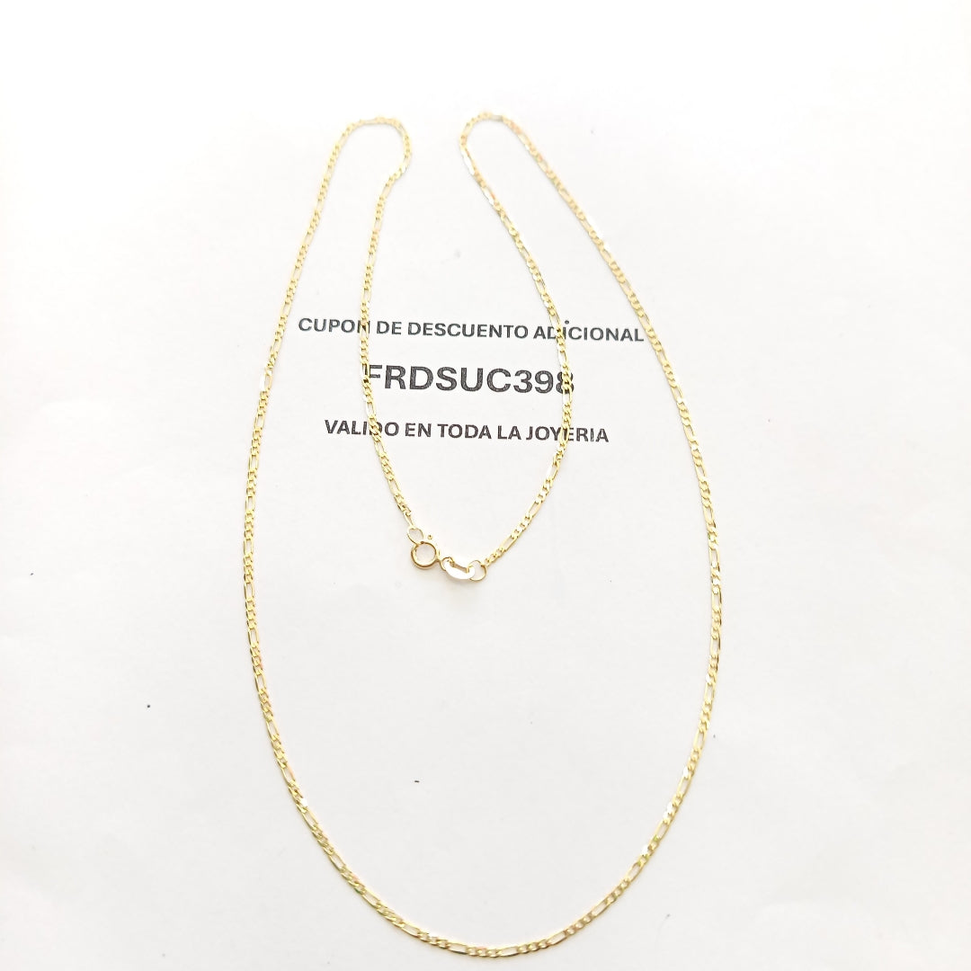 CADENAS CARTIER 3 1 AMARILLA ORO 14K 2.1 (NUEVO)