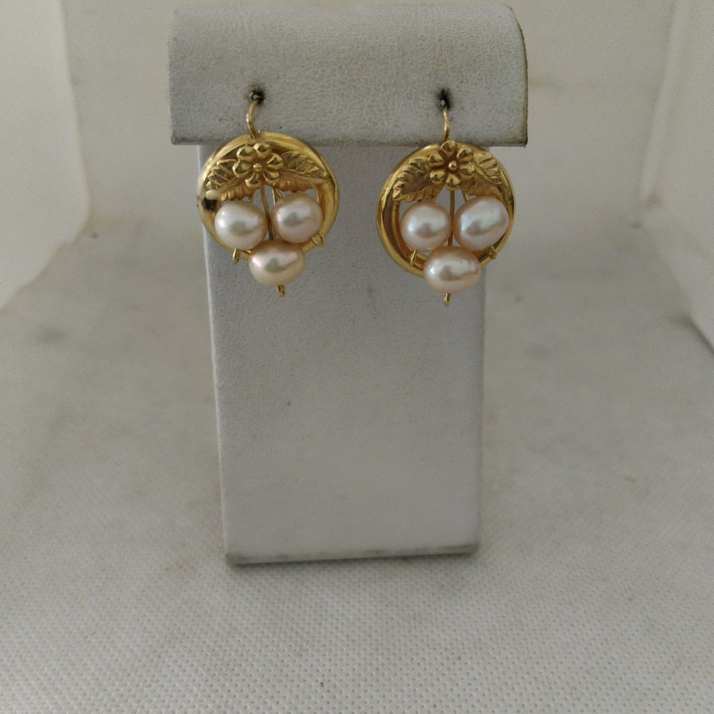 ARETES PAR ORO 14 K 7,60 GRMS (SEMINUEVO)