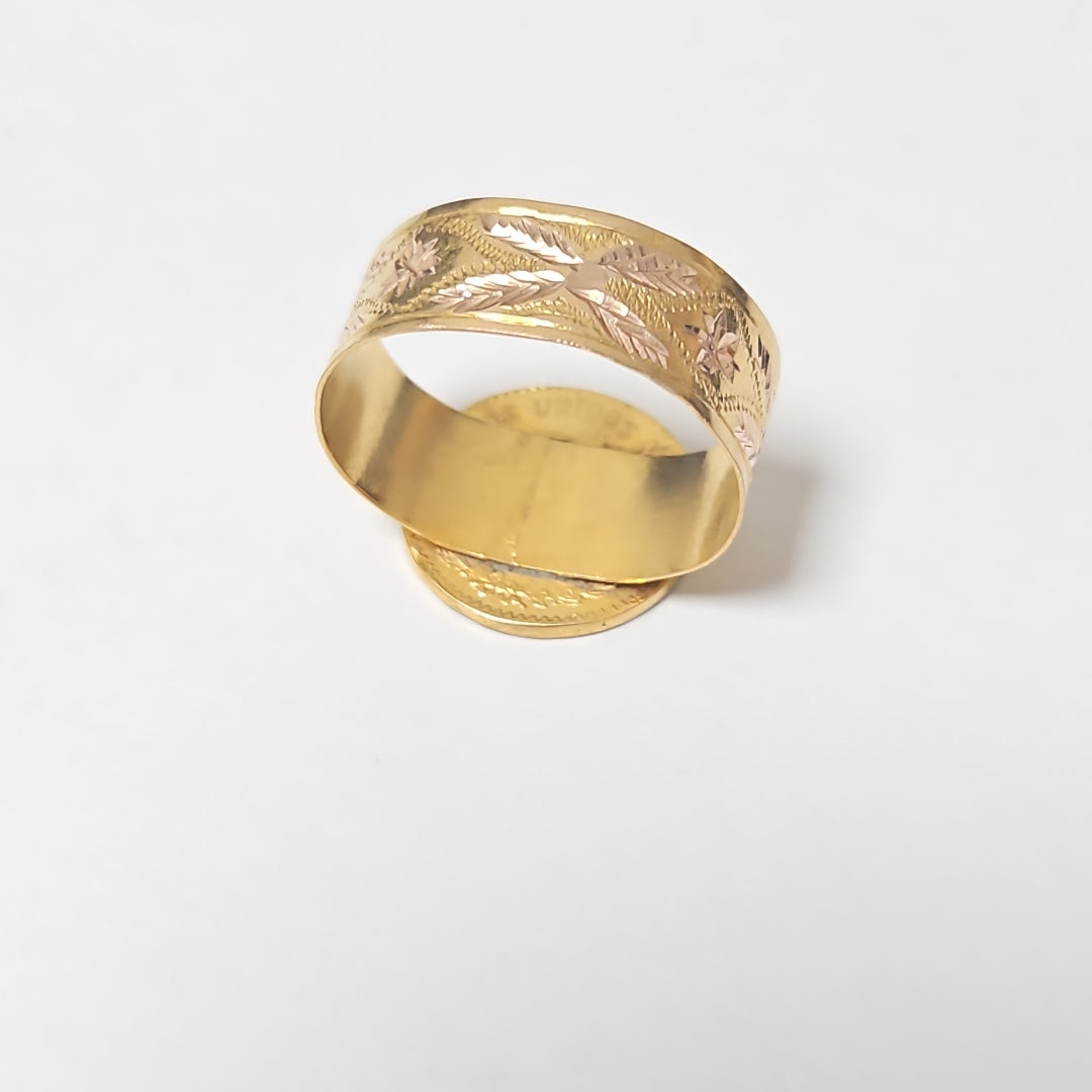 ANILLO ORO 10 K 5.1 GRMS (SEMINUEVO)