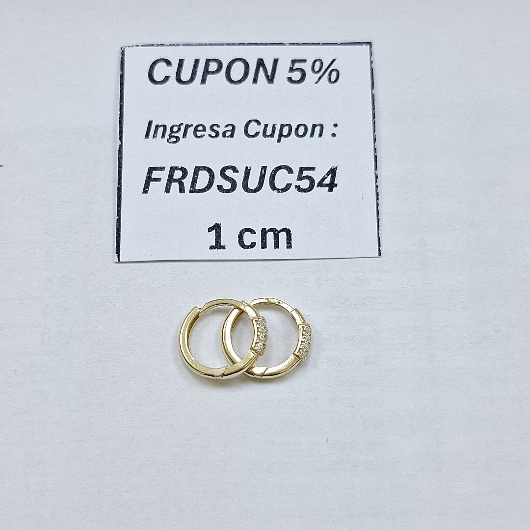 HUGGIES ORO 14K 1.4 (NUEVO)