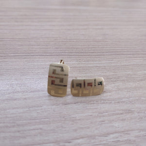 ARETES PAR ORO 14 K 1,90 GRMS (SEMINUEVO)