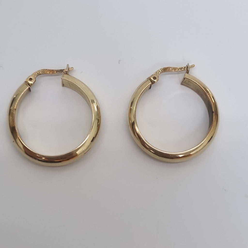 ARRACADAS PAR ORO 10 K 3.4 GRMS (SEMINUEVO)