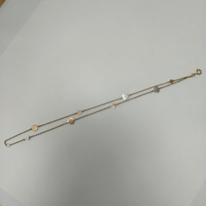 PULSERA ORO, ORO COMBINADO 14 K 2.6 GRMS (SEMINUEVO)