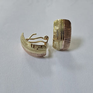 ARETES PAR ORO 10 K 2,50 GRMS (SEMINUEVO)
