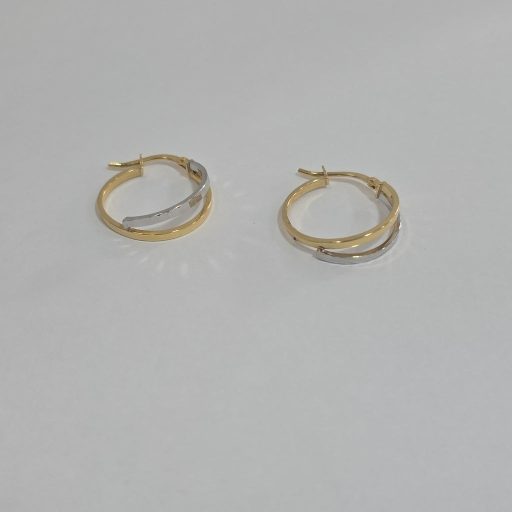 ARRACADAS PAR ORO 14 K 1,30 GRMS (SEMINUEVO)