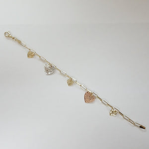 PULSERAS DAMA ORO 14K 4.3 (NUEVO)