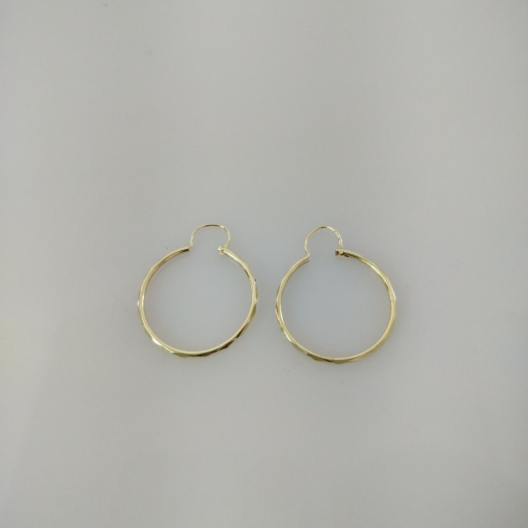 ARRACADAS PAR ORO 14 K 1.1 GRMS (SEMINUEVO)