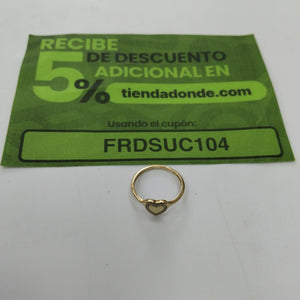 ANILLO ORO 14 K 1,50 GRMS (SEMINUEVO)