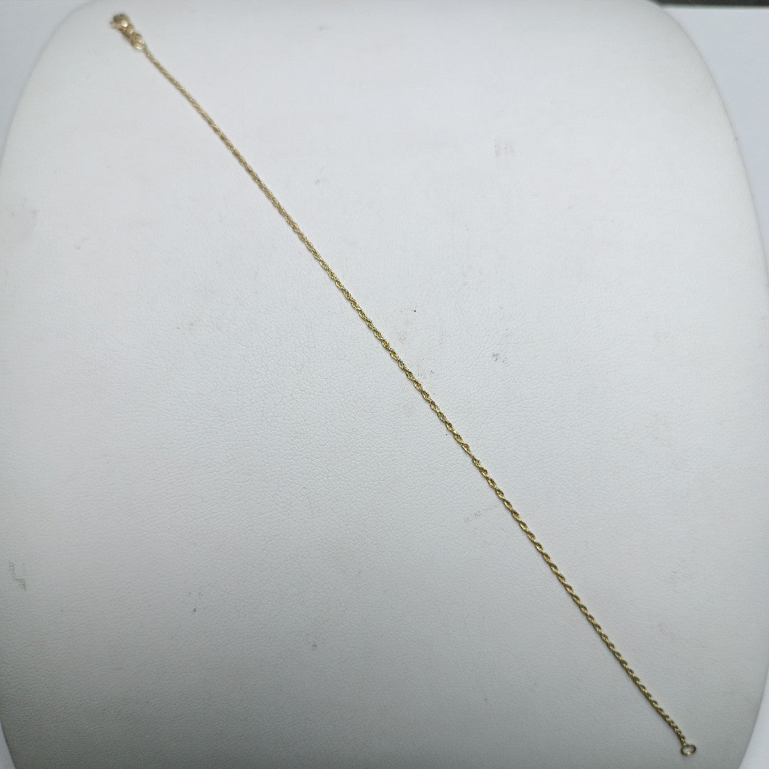 PULSERA TORZAL 14K 21 CM 1.4 GR (NUEVO)