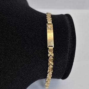 ESCLAVA ORO 14 K 3.9 GRMS (SEMINUEVO)