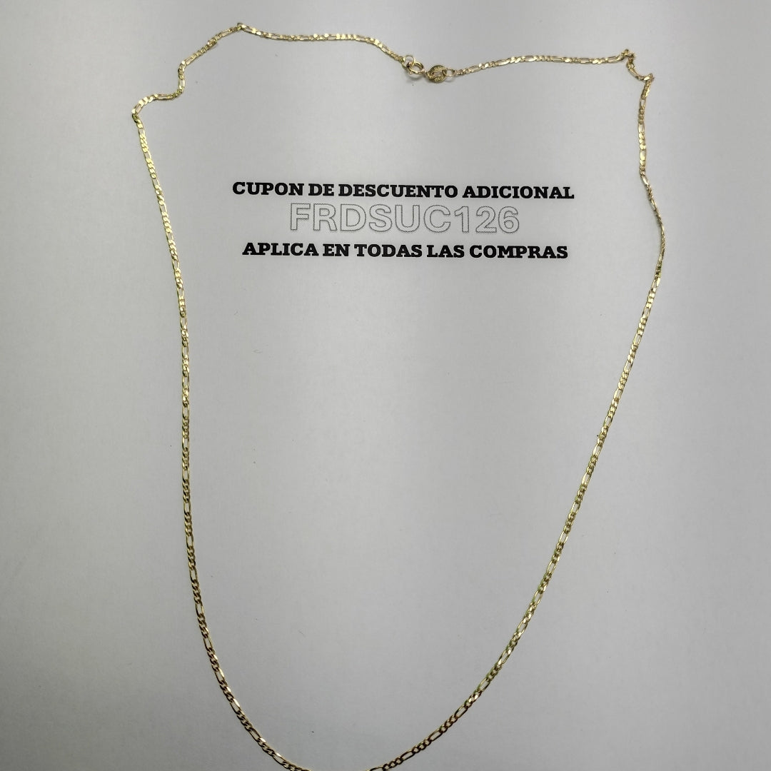 CADENAS CARTIER 3 1 AMARILLA ORO 14K 2.1 (NUEVO)