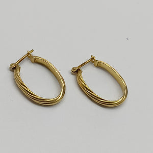 ARETES PAR ORO 14 K 1.3 GRMS (SEMINUEVO)