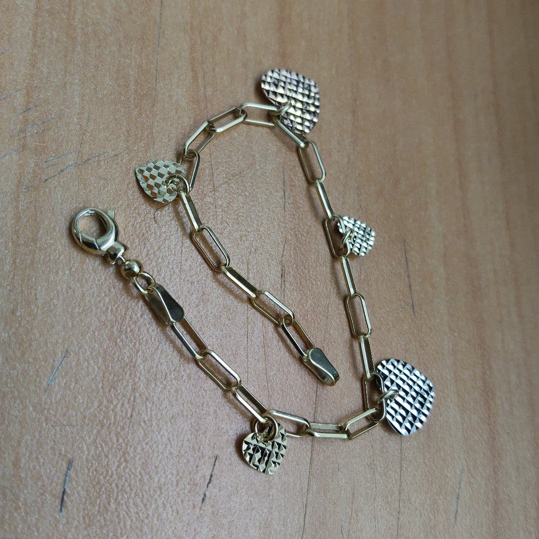 PULSERAS DAMA ORO 14K 4.3 (NUEVO)