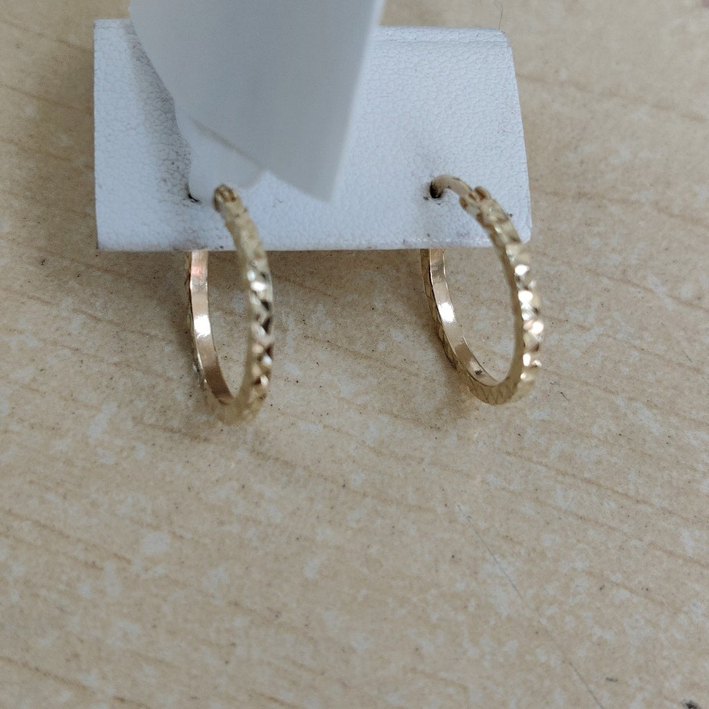ARRACADAS ORO 14K 1.1 (NUEVO)