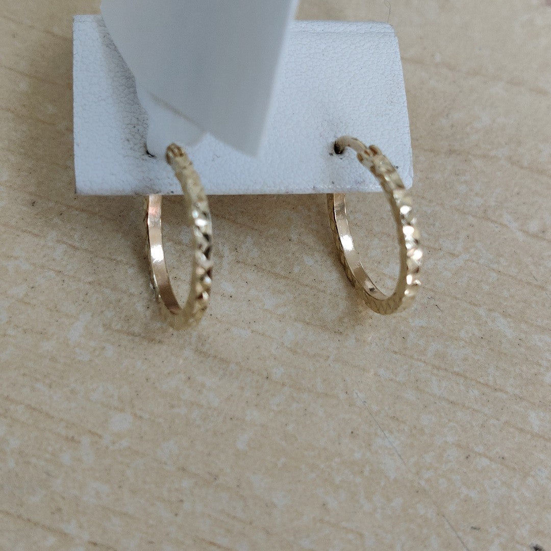 ARRACADAS ORO 14K 1.1 (NUEVO)