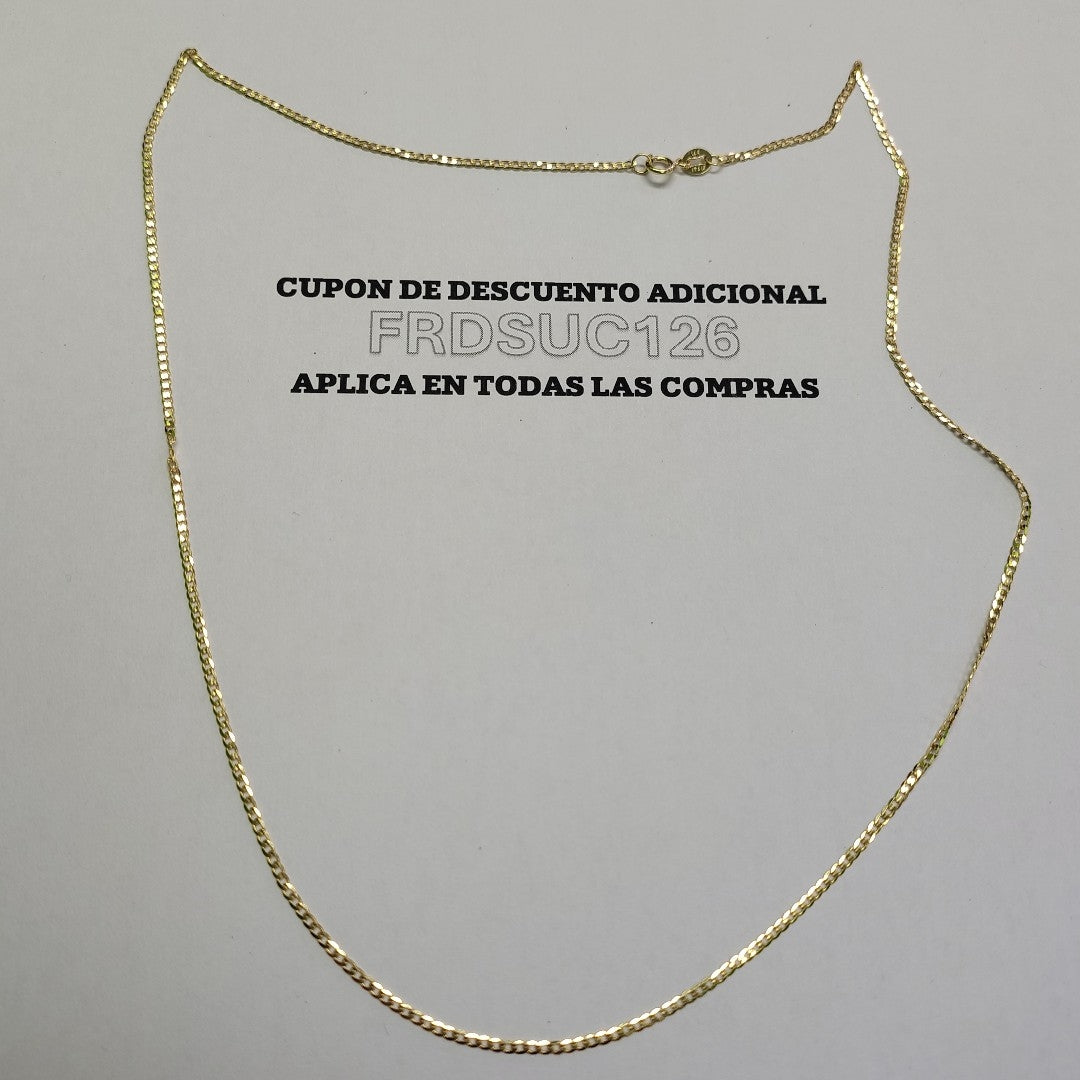 CADENAS BARBADA AMARILLA ORO 14K 2 (NUEVO)