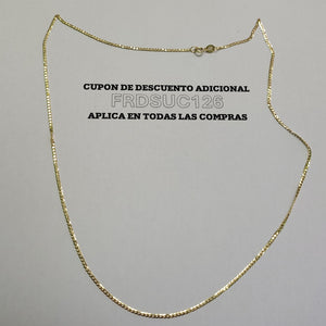 CADENAS BARBADA AMARILLA ORO 14K 2 (NUEVO)