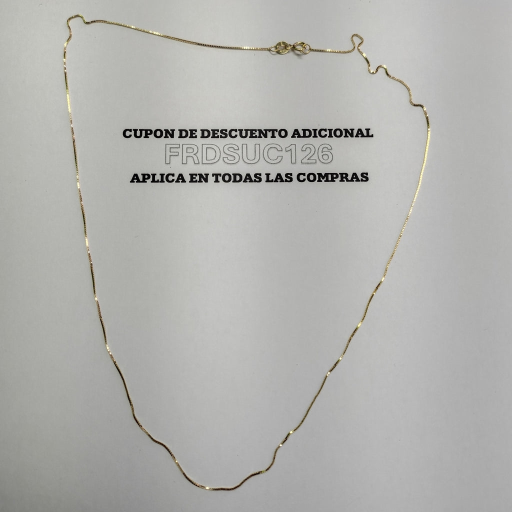 CADENAS ESPECIAL ORO 14K 1.1 (NUEVO)
