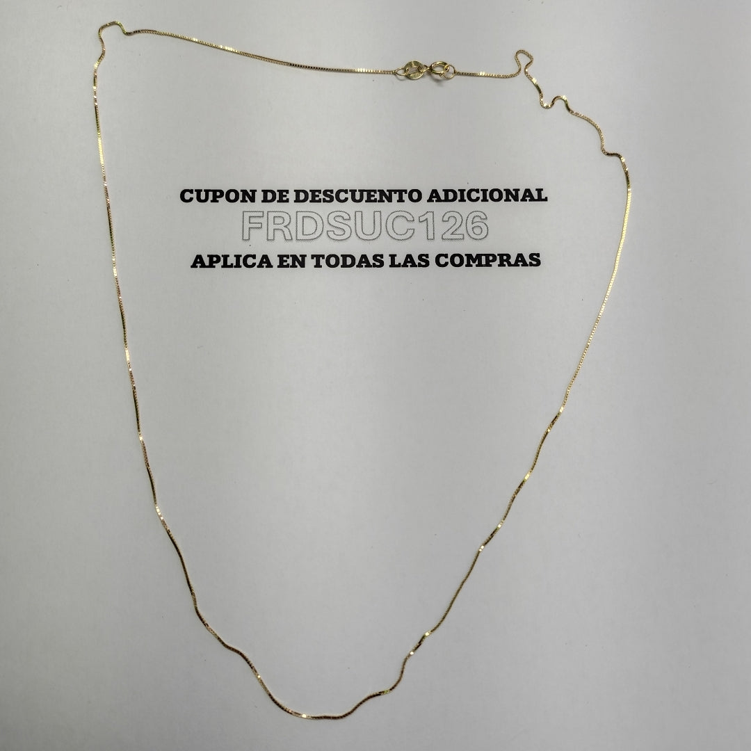 CADENAS ESPECIAL ORO 14K 1.1 (NUEVO)