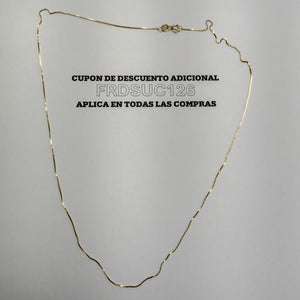 CADENAS ESPECIAL ORO 14K 1.1 (NUEVO)