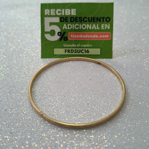 PULSERA RIGIDA ORO 10 K 4.2 GRMS (SEMINUEVO)
