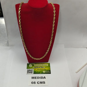 CADENA ORO 14 K 52.1 GRMS (SEMINUEVO)