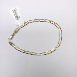 PULSERA ESLABON 14K 21 CM 4.4 GR (NUEVO)