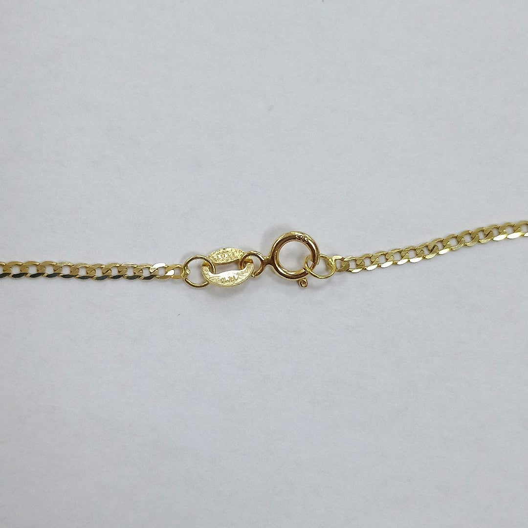 CADENAS BARBADA AMARILLA ORO 14K 2 (NUEVO)