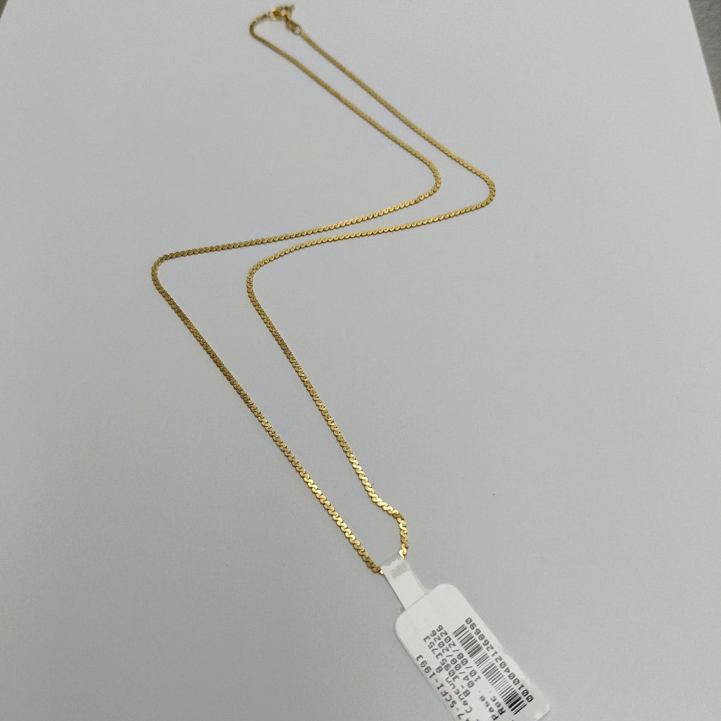 GARGANTILLA ORO 18 K 5,10 GRMS (SEMINUEVO)