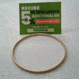 PULSERA RIGIDA ORO 10 K 4.4 GRMS (SEMINUEVO)