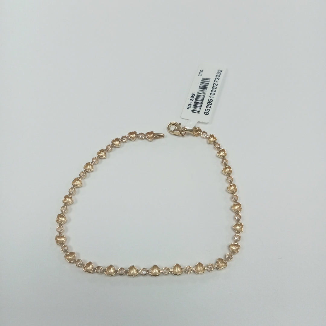 PULSERAS DAMA ORO 14K 3.5 (NUEVO)