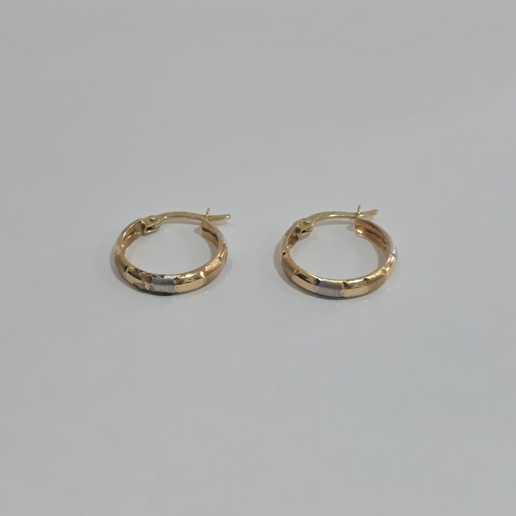 ARRACADAS PAR ORO 14 K 1,40 GRMS (SEMINUEVO)