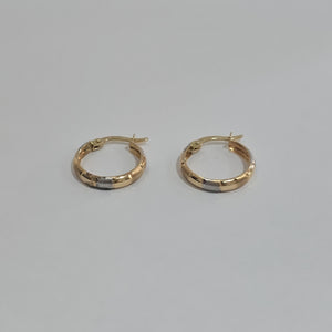 ARRACADAS PAR ORO 14 K 1,40 GRMS (SEMINUEVO)