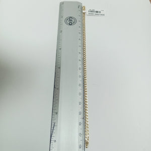 PULSERAS DAMA BARBADA AMARILLA ORO 14K 2.4 (NUEVO)
