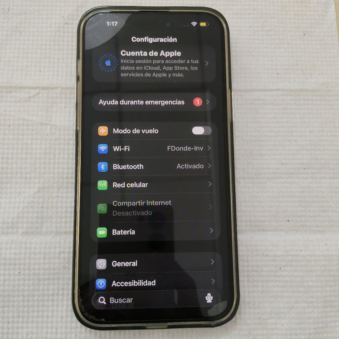 CELULAR APPLE IPHONE 15 PLUS A3093 (2023) 128 GB 6 GB RAM (SEMINUEVO)