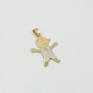 DIJE ORO,ORO COMBINADO 14 K 1,20 GRMS (SEMINUEVO)