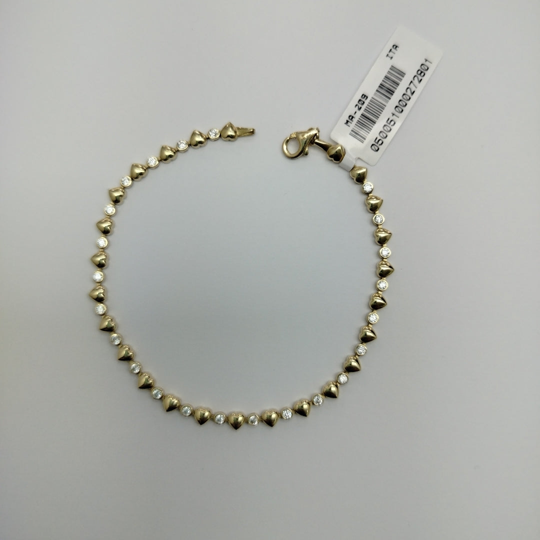 PULSERAS DAMA ORO 14K 3.5 (NUEVO)