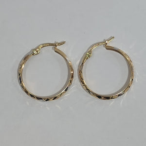 ARRACADAS PAR ORO 14 K 1,40 GRMS (SEMINUEVO)