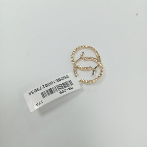 ARRACADAS ORO 14K 1.2 (NUEVO)