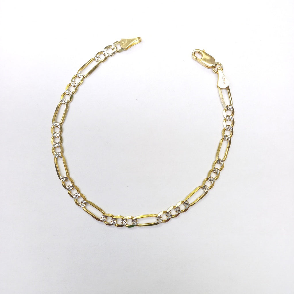 PULSERA 3X1 14K 18 CM 4 GR (NUEVO)