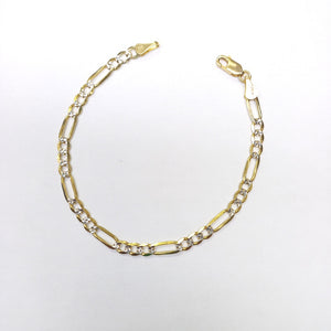 PULSERA 3X1 14K 18 CM 4 GR (NUEVO)