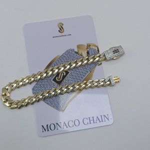 PULSERA MONACO ORO 10K 6.9 (NUEVO)